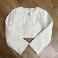 ホワイト ジャケット 120