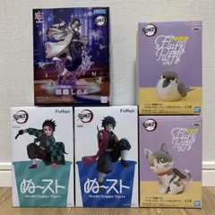 鬼滅の刃 フィギュア ぬーどるストッパー 5個セット
