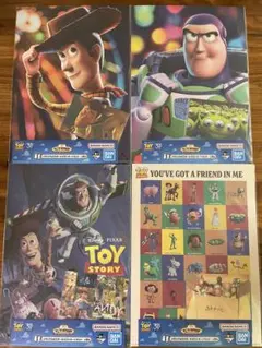 一番くじ トイ・ストーリー30YEARS＆BEYOND I賞 4点セット