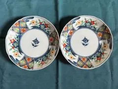 和食器 銘々皿 2枚セット 花柄のサムネイル