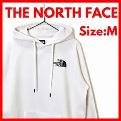 【美品】古着　ノースフェイス　バックプリント　パーカー　レディース　Mのサムネイル