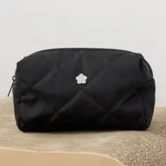 MARY QUANT×AZUL キルティングポーチ　ブラック