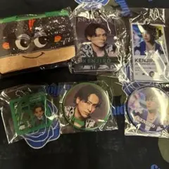 山下健二郎　スタジアムカプセルガチャ　クリアチャームミニポーチ