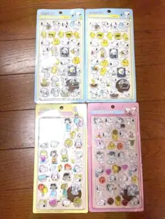 PEANUTS 3Dステッカー 4枚セット