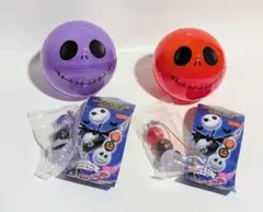 ナイトメアー・ビフォア・クリスマス　フェイスボールストラップ未使用品＆カプセル