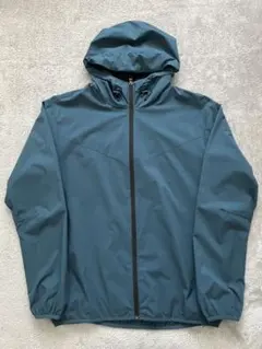 ナイロンジャケット フード付き 撥水 防風 Lサイズ