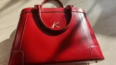 そ*め様 kitamura　キタムラ　ハンドバッグ　赤
