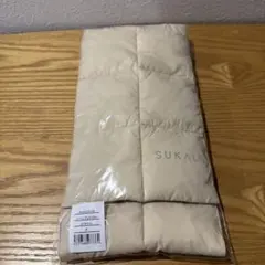 SUKALY リバーシブルマフラー オフホワイト F