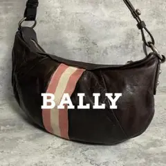 ✨美品✨BALLY バリー 本革 ショルダーバッグ トレインスポッティング 茶のサムネイル