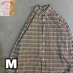 6WE612 Brooks Brothers 好配色 チェックシャツ