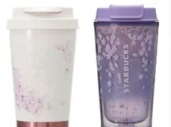 スターバックス SAKURA2025タンブラーパープル　２つセット