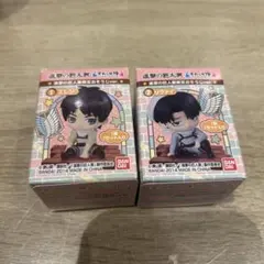 すわらせ隊 進撃の巨人展限定 おそうじver. エレン リヴァイ フィギュア