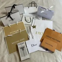 高級ブランド 紙袋セット 5種　まとめ売り