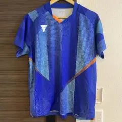 VICTAS 卓球ウェア Lサイズ 青