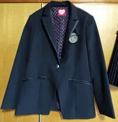 DECORAPINKY’S セレモニースーツ160 卒業式 女の子 黒 プリーツ