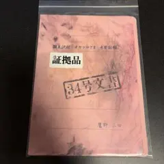⭐︎激レア⭐︎ひぐらしのなく頃にオヤシロさま考察記録34号文書 完全受注生産品　新品 ⭐︎激レア⭐︎ひぐらしのなく頃にオヤシロさま考察記録34号文書 完全