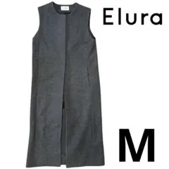 【即日発送】Elura グレー ノースリーブロングカーディガンのサムネイル