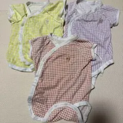 ファミリア ボディロンパス肌着3枚セット60