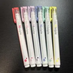 Ninipie 6本セット マーカー ボールペン まとめ売り