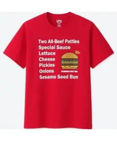 マクドナルド ユニクロコラボTシャツセット（ビッグマック）