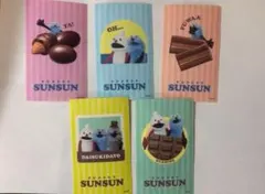 パペットスンスン ステッカー コ 全5種 セット販売