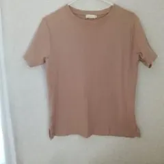 earth music&ecology ベージュ 半袖Tシャツ　М