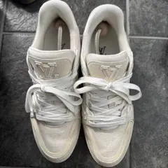 早い者勝ち　ルイヴィトン　トレイナーライン 　モノグラムベージュ　25.5〜26