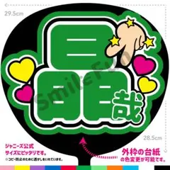 NM-0231-06 ファンサうちわ コンサートうちわ  名前うちわ