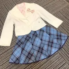 【No.AD-3】女子のフォーマルスーツ　120cm  4点セット