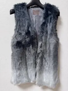 Zara ザラ　フェイクファーベスト キッズ　13/14 164
