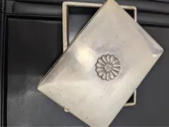 純銀製 皇室御下賜品　シガレットケース（煙草入れ）ボンボニエール（菓子器） 純銀製 皇室御下賜品 シガレットケース（煙草入れ）ボンボニエール