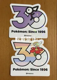 韓国 ポケモン ポップアップ 30周年 ステッカー - メルカリ