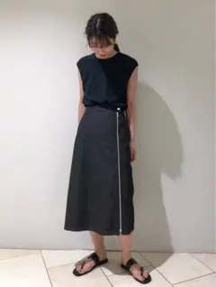 BABYLONE ジップAラインスカートのサムネイル