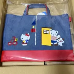 限定【新品】デニムバッグ〈ハローキティ × familiar〉のサムネイル