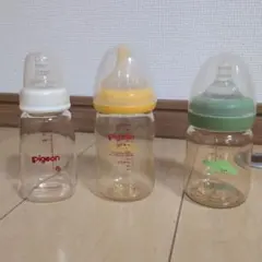 【お値下げ！】Pigeon 哺乳瓶&果実用哺乳瓶 3本セット