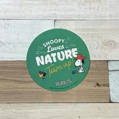 SNOOPY Loves NATURE(・¨ (●)オリジナル。ステッカー 1点