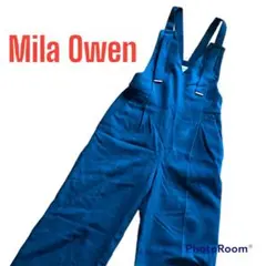 【Mila Owen】ミラオーウェン　オーバーオール　サロペット　冬生地　パンツ