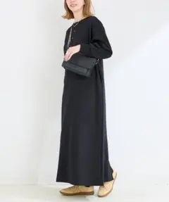 【新品】B.C STOCK＊裏毛スキッパーワンピース