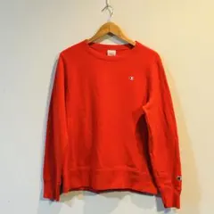 Champion リバースウィーブスウェットトレーナー 赤単色タグ XL