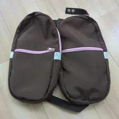 サンドセル ランドセル用 リュック ブラウン ピンクのサムネイル