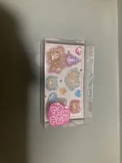 GiGO限定 うるちゅるポップシールmini ミニちゅるシール　くま