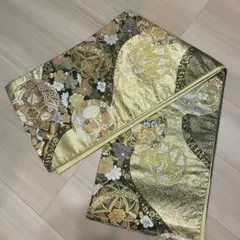 【秋のおしゃれ用に】★★新品未使用　正絹モノトーン袋帯★★ hondaya_18-15