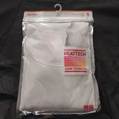 HEATTECH UネックTシャツ S オフホワイト