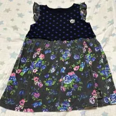 STORIES ノースリーブ チュニック 花柄 ドット柄のサムネイル