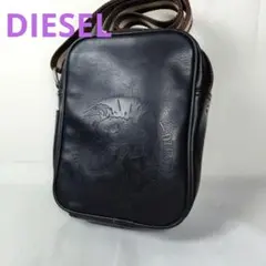 DIESEL ⭐️ ディーゼル ショルダーバッグ レザー ブレイブマン 型押