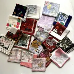 ブランド　Ungaro givenchyなどハンカチ20枚　まとめて