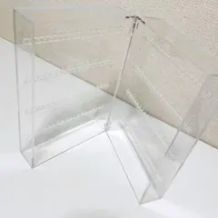 無印良品 アクリルネックレス・ピアスケース・見開きタイプ アクセサリーケース