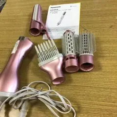 新品！Panasonic ナノケア くるくるドライヤー レッド - メルカリ