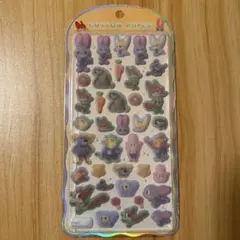 【正規品】コットンパフィーシール ズートピア