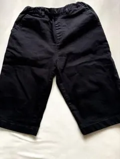 COMME CA ISM ブラック 半ズボン 150A